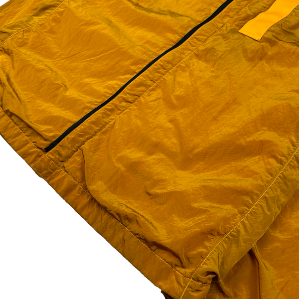 Stone Island 2017 Orange Nylon Metal Shimmer Overshirt - Medium