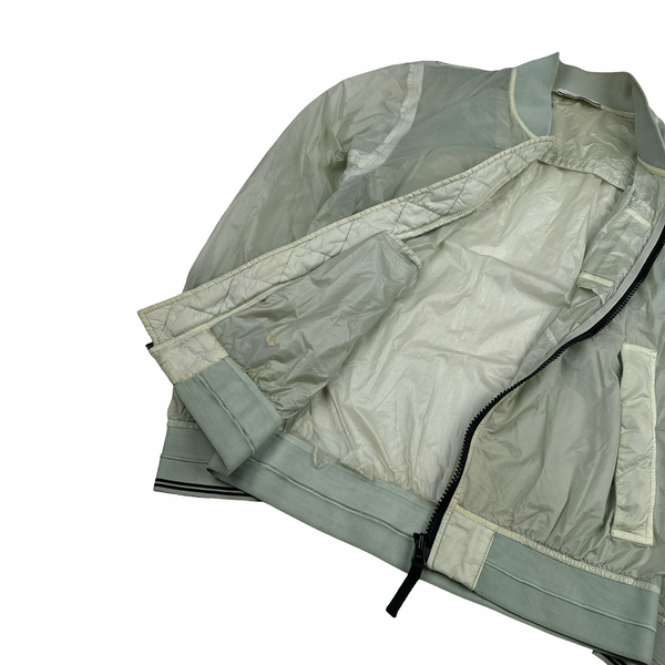 Stone Island 2015 Light Green Hyperlight Summer Jacket - Medium