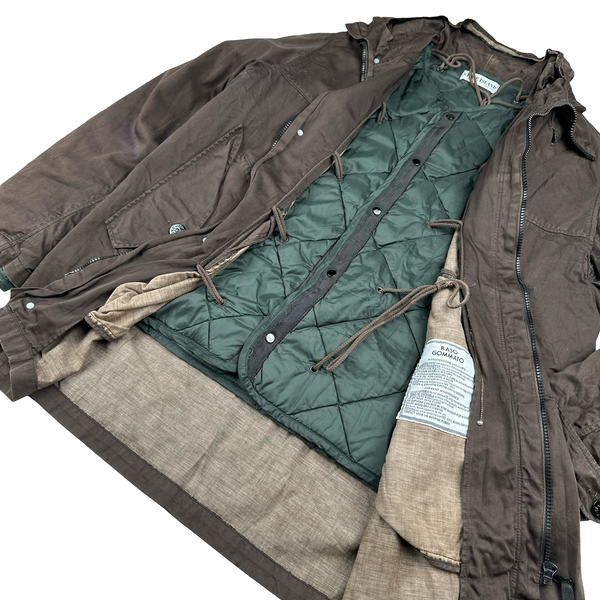 Stone Island 2002 Raso Gommato Dutch Rope Jacket - Large