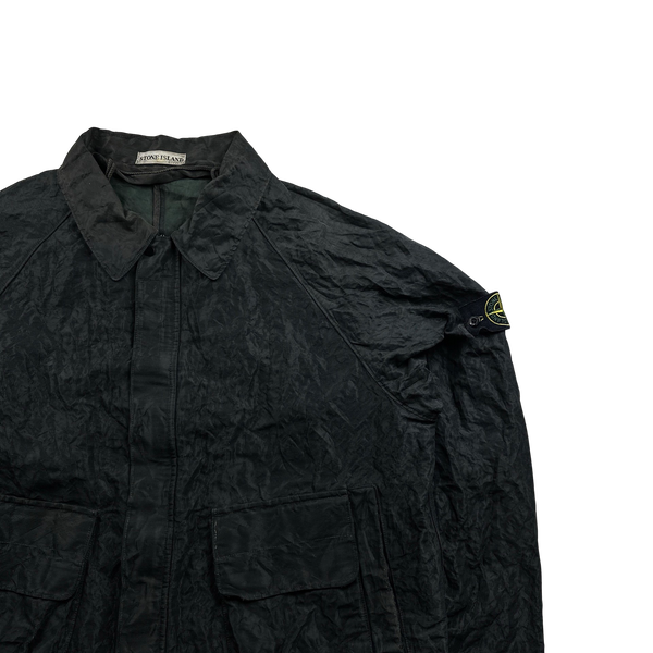 Stone Island Dark Green Vintage Monofilament Mesh Jacket - XXL