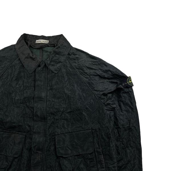 Stone Island Dark Green Vintage Monofilament Mesh Jacket - XXL