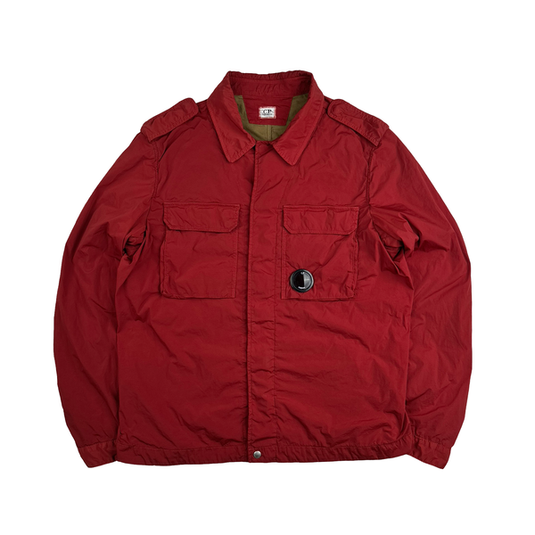 CP Company Lens View Red Overshirt - XXL