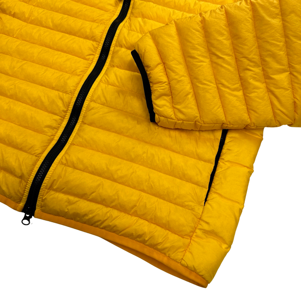 Stone Island Yellow Loom Woven R Nylon Down TC Puffer - XL – Mat