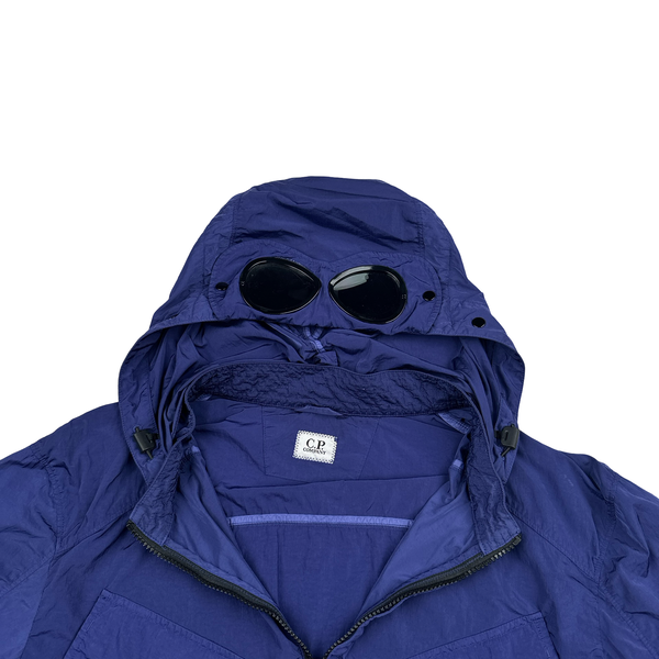 CP Company Blue Chrome Goggle Lightweight Jacket - XL