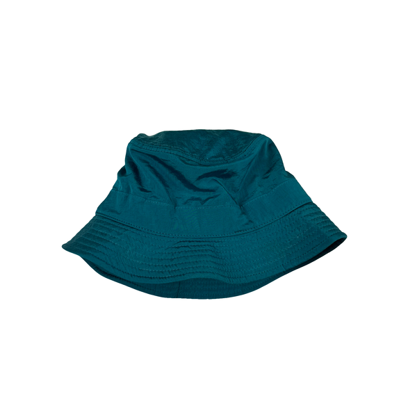 Stone Island Blue Nylon Metal Bucket Hat - Large