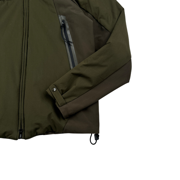 CP Company Khaki Explorer Pro Tek Padded Jacket - Small