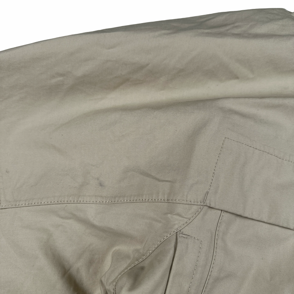 Stone Island 2024 Beige O-Ventile Ghost Zipped Hooded Multi Pocket Jacket - XL