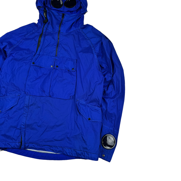 CP Company Electric Blue Nyfoil Goggle Jacket - XL