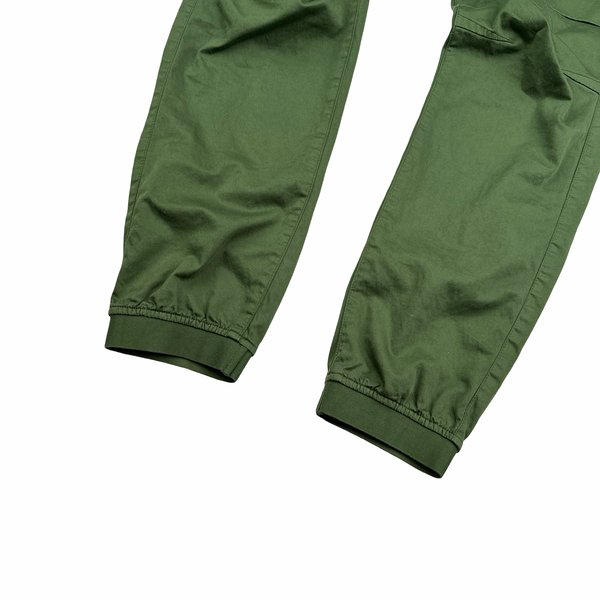 Stone Island 2022 Green RE T Cargo Trousers - Small