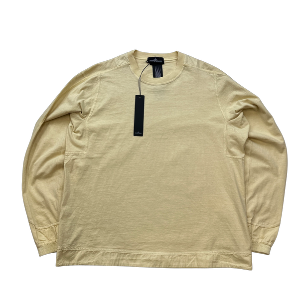 Stone Island 2022 Yellow Shadow Project Sweatshirt - Large