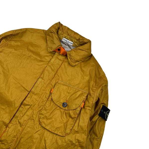 Stone Island 2004 Paul Harvey Orange Parachute Nylon Jacket - Medium