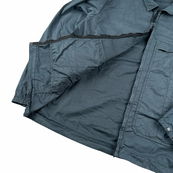 Stone Island 2021 Naslan Light Steel Blue Overshirt XXL Mat's Island