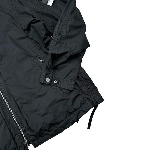 Stone Island 2022 Black Shadow Project HD Pelleovo Cotton TC Glass Jacket - Large