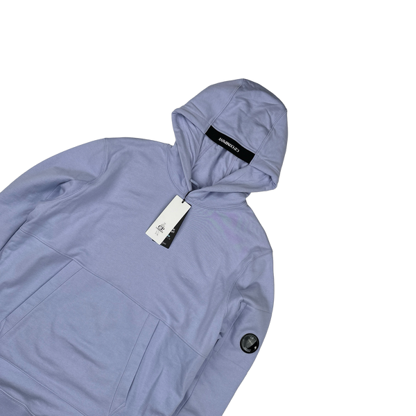 CP Company Lilac Cotton Lens Viewer Pullover Hoodie - XL