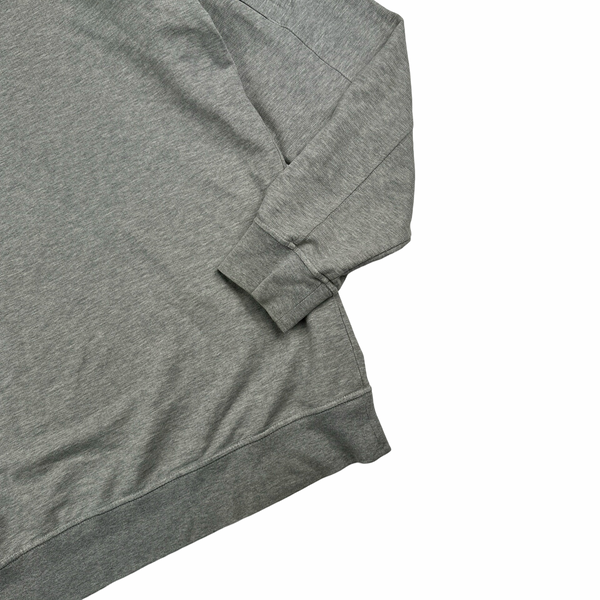 CP Company Grey Cotton Lens View Crewneck Jumper - XXL
