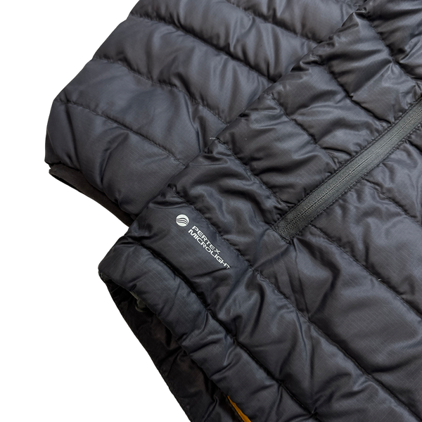 RAB Grey/Orange Down Puffer Jacket - Medium
