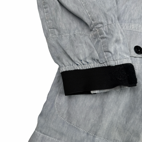 Stone Island 2011 Blue Lino Zipped Jacket - XL