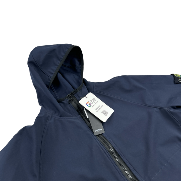 Stone Island 2024 Navy Soft Shell Junior Jacket - Age 14