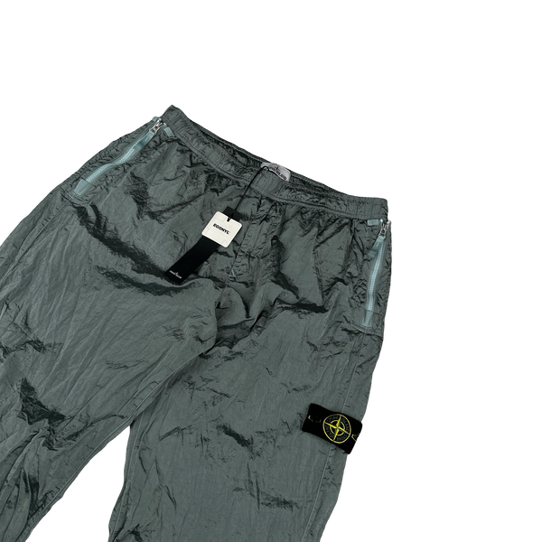 Stone Island 2023 Grey Nylon Metal Econyl Trousers - XL