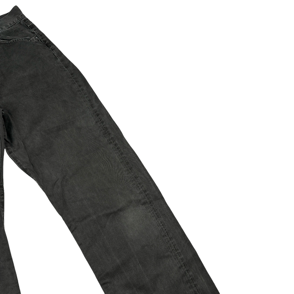 Stone Island Charcoal Grey Denims Cotton Trousers - 31"