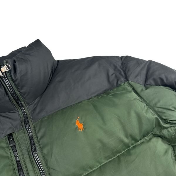 Ralph Lauren Khaki Down Puffer Jacket - XL