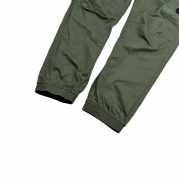 Stone Island Dark Green RE-T Cargo Trousers - XXL