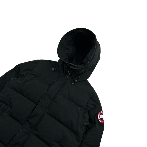 Canada Goose Black Macmilan Parka Jacket - Small