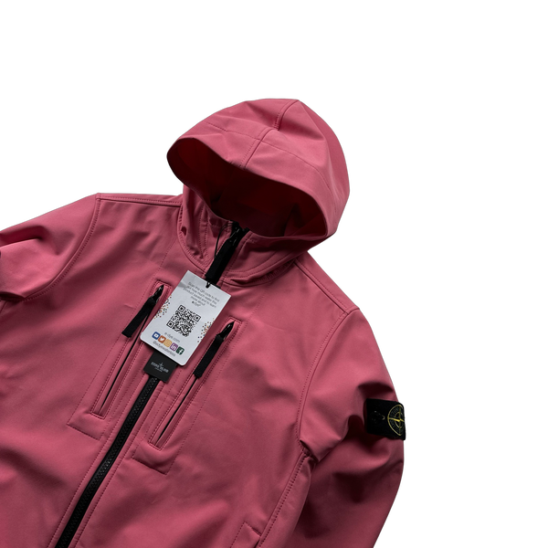 Stone Island 2022 Pink Soft Shell Juniors Jacket - Age 10
