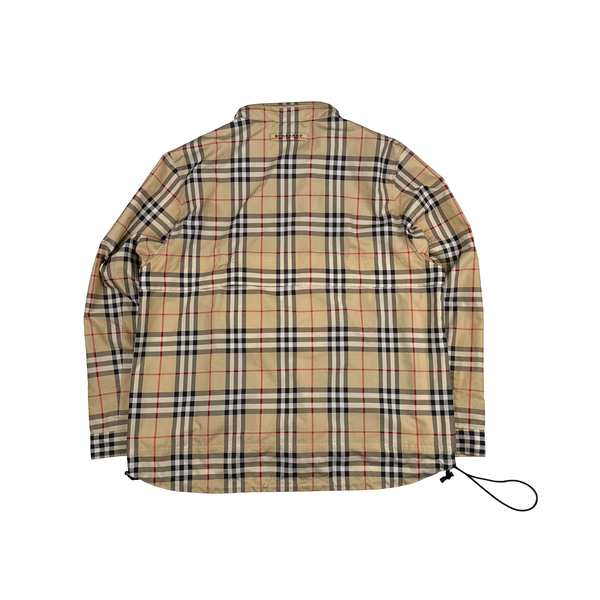 Burberry Nova Check Hooded Lightweight Bag Jacket - Large
