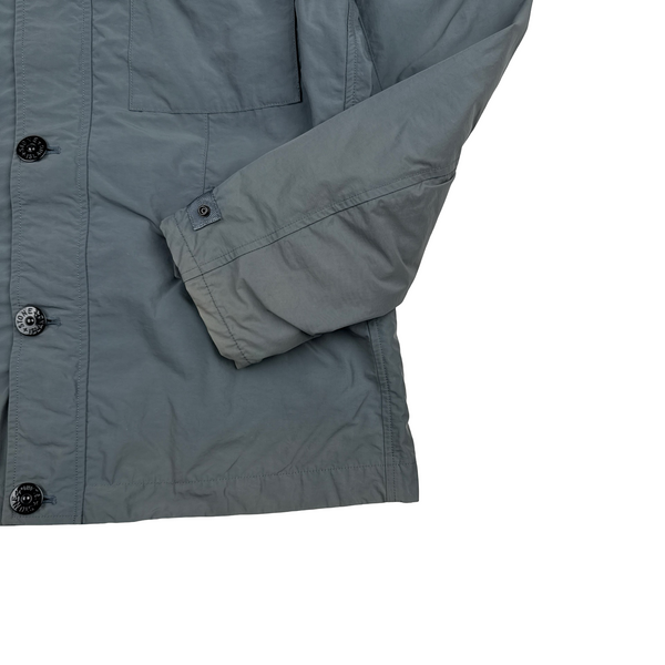 Stone Island 2014 Teal Micro Reps Field Jacket - XXL