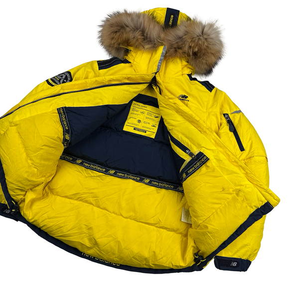 New Balance Expedition Coyote Fur Hood Down Filled Arctic Jacket  - Medium