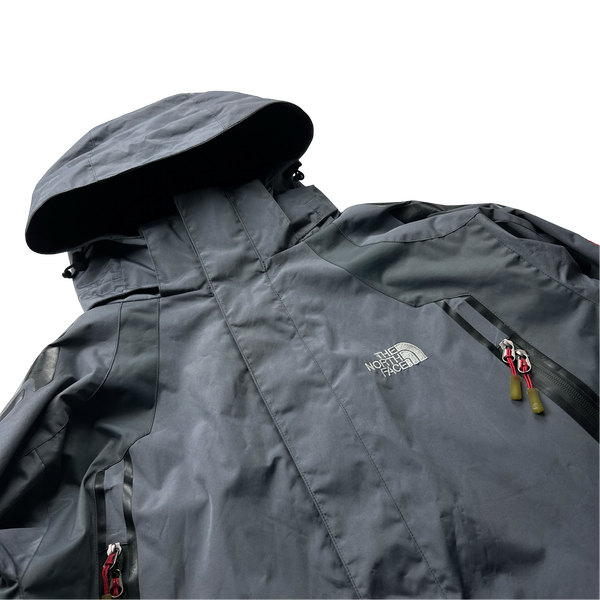 North Face Summit Series Grey Waterproof Gore-Tex Hooded Jacket - Medium