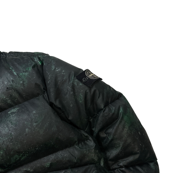 Stone Island 2015 Hidden Reflective Puffer Jacket - Medium