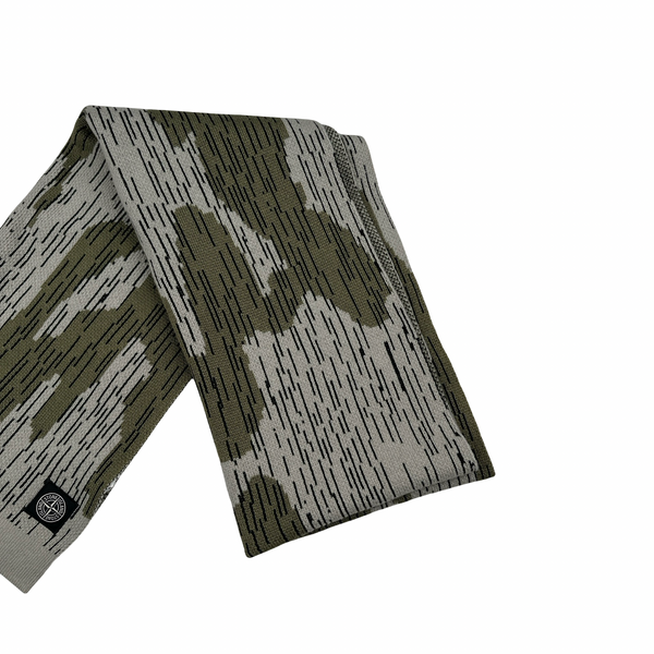 Stone Island 2021 Rain Camo Cotton Scarf
