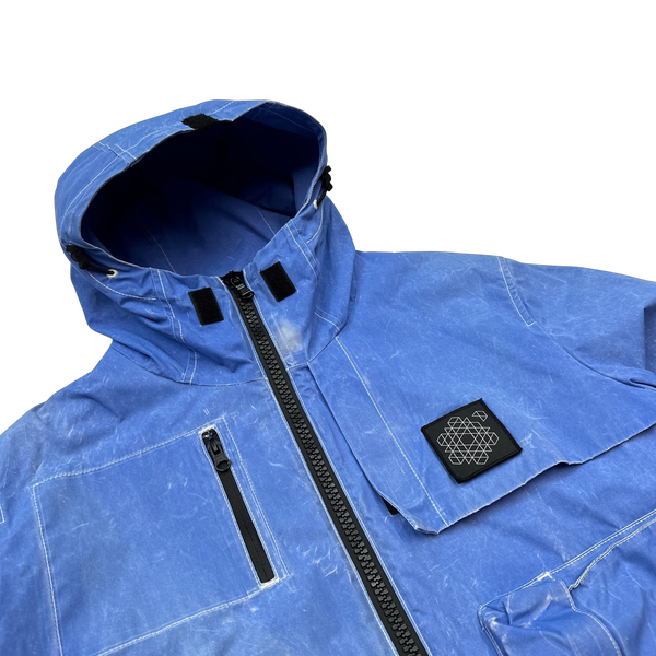 Plurimus Blue Garment Dyed Jacket - Large