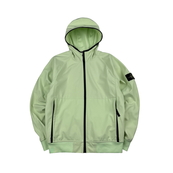 Stone Island 2023 Mint Light Soft Shell R eDye Technology Jacket