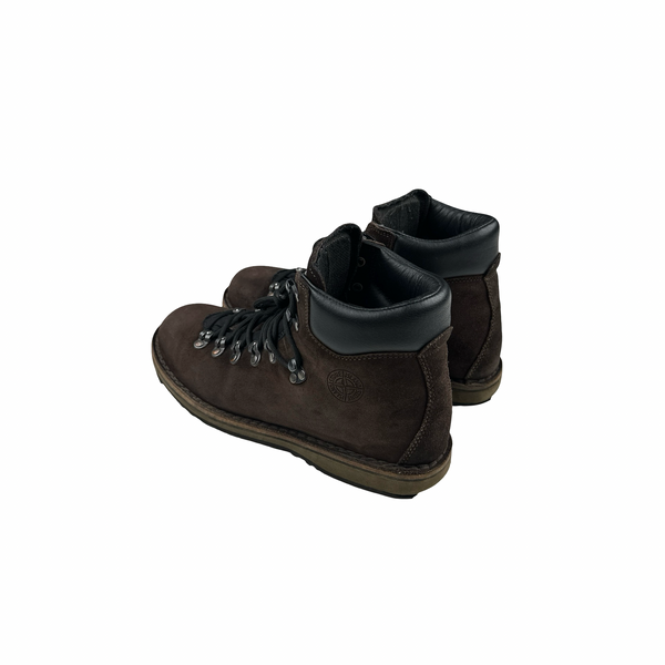 Stone Island X Diemme Brown Walking Boots - UK 8