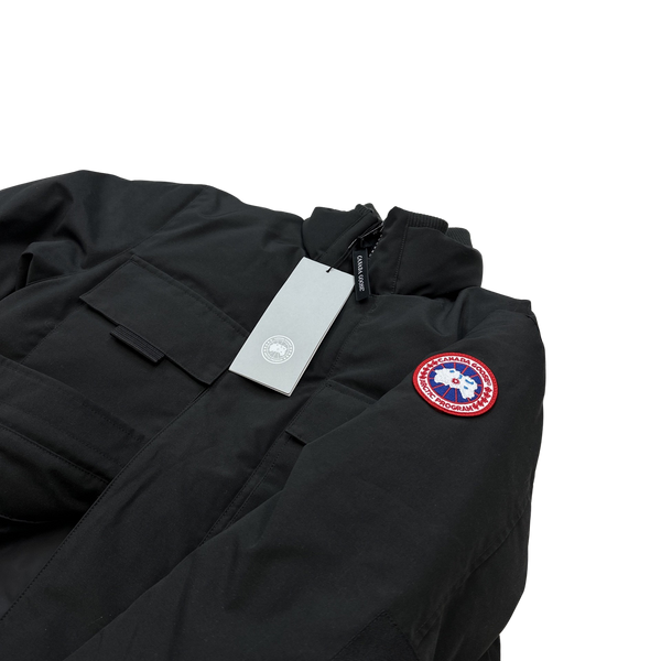 Canada Goose Forester Black Premium Down Filled Multipocket Jacket - Medium