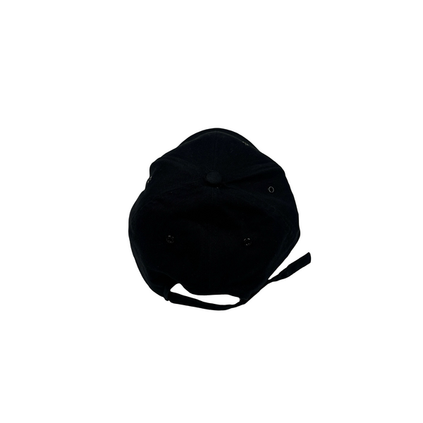 Stone Island 2007 Centre Compass Logo Black Cap - Large