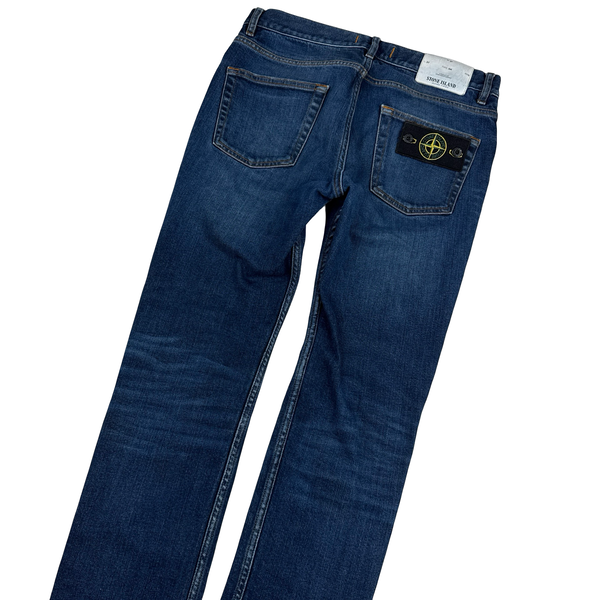 Stone Island 2017 Mid Wash Skinny Fit Denim Jeans - 30"