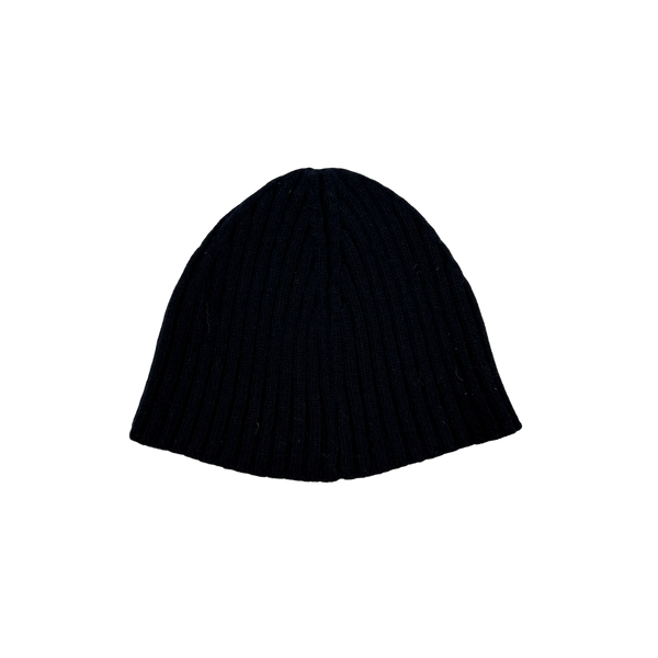 Stone Island 2005 Navy Wool Spellout Beanie