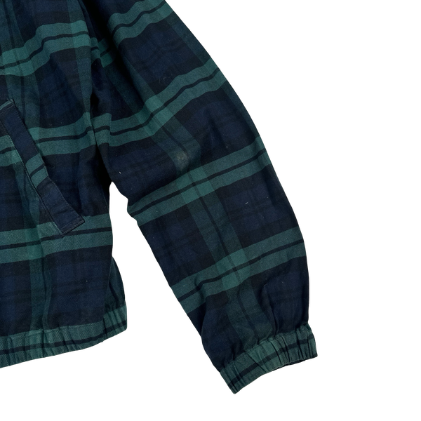 Ralph Lauren Check Plaid Zipped Overshirt - Medium