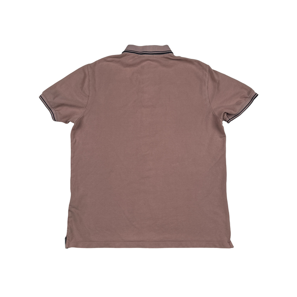 Stone Island 2016 Pink Short Sleeve Polo - Large