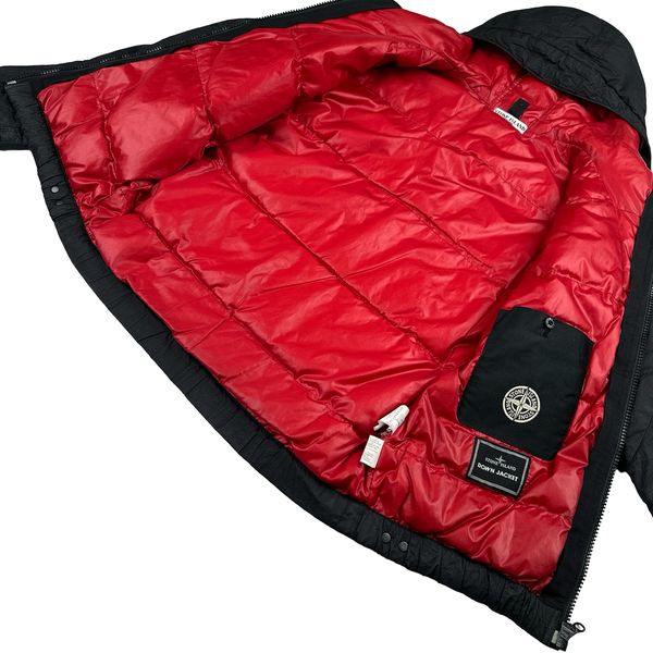 Stone Island 2009 Black Down Filled Padded Jacket - Large
