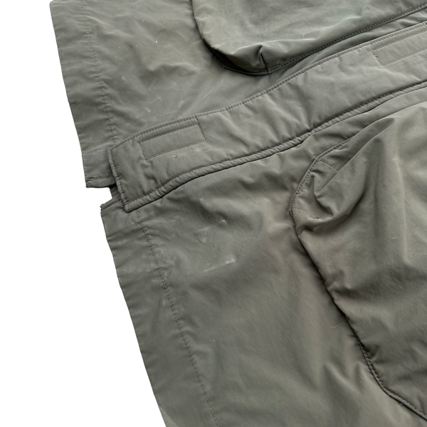 Stone Island 2018 Khaki Micro Reps Primaloft Parka Long Jacket - Large