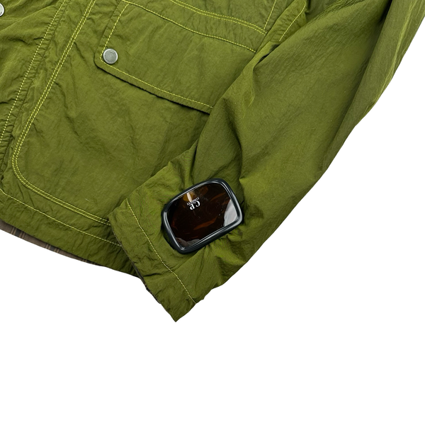 CP Company Jaeger-LeCoultre La Mille Goggle Square Watch Viewer Hooded Jacket - Large
