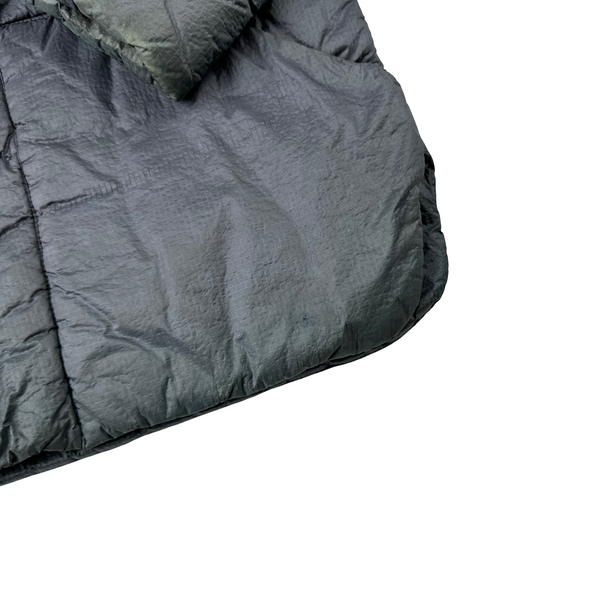 Stone Island 1995 Vintage Down Filled Blue Zipped Jacket - XL