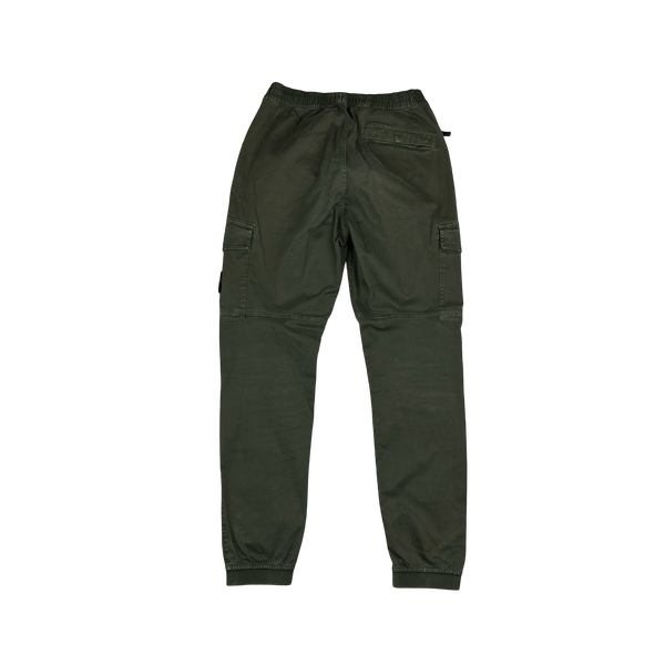 Stone Island 2020 Khaki RE T Cargo Trousers - 31"