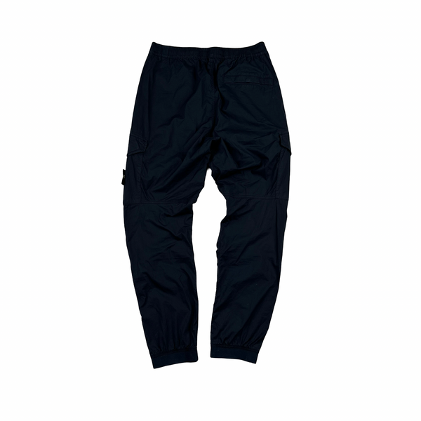 Stone Island 2020 RE T Navy Cargo Trousers - Small