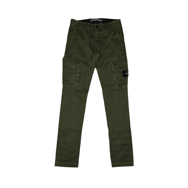 Stone Island 2015 Khaki Cargo Trousers - 30"